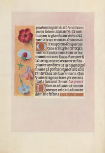Stundenbuch der Königin Isabella der Katholischen, Königin von Spanien: Fol. 18v, ca. 1500 von Master of the First Prayerbook of Maximillian