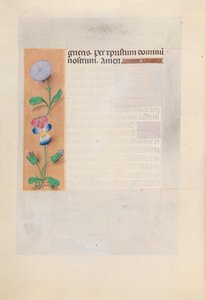 Stundenbuch der Königin Isabella der Katholischen, Königin von Spanien: Fol. 196v, ca. 1500 von Master of the First Prayerbook of Maximillian