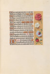 Stundenbuch der Königin Isabella der Katholischen, Königin von Spanien: Fol. 222r von Master of the First Prayerbook of Maximillian