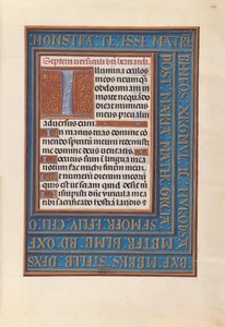 Stundenbuch der Königin Isabella der Katholischen, Königin von Spanien: Fol. 268r, ca. 1500 von Master of the First Prayerbook of Maximillian