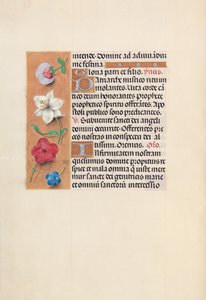 Stunden der Königin Isabella der Katholischen, Königin von Spanien: Fol. 39v, ca. 1500 von Master of the First Prayerbook of Maximillian