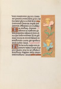Stundenbuch der Königin Isabella der Katholischen, Königin von Spanien: Fol. 42r von Master of the First Prayerbook of Maximillian