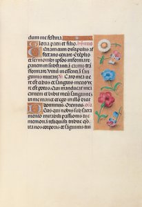 Stundenbuch der Königin Isabella der Katholischen, Königin von Spanien: Fol. 45r von Master of the First Prayerbook of Maximillian