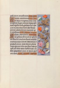Stundenbuch der Königin Isabella die Katholische, Königin von Spanien: Fol. 51r, ca. 1500 von Master of the First Prayerbook of Maximillian