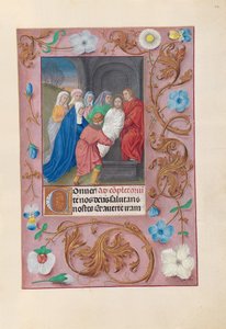Stunden der Königin Isabella der Katholischen, Königin von Spanien: Fol. 77r, Grablegung, ca. 1500 von Master of the First Prayerbook of Maximillian