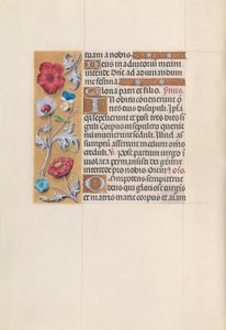 Stundenbuch der Königin Isabella die Katholische, Königin von Spanien: Fol. 85v, um 1500 von Master of the First Prayerbook of Maximillian