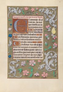 Stundenbuch von Königin Isabella der Katholischen, Königin von Spanien: Fol. 88r, um 1500