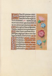 Stundenbuch der Königin Isabella der Katholischen, Königin von Spanien: Fol. 89r, ca. 1500 von Master of the First Prayerbook of Maximillian