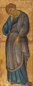 Der trauernde Heilige Johannes der Evangelist, ca. 1270-1275 von Master of the Franciscan Crucifixes