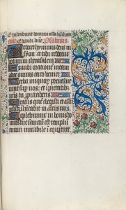 Stundenbuch (Gebrauch von Rouen): fol. 136r von Master of the Geneva Latini