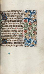 Stundenbuch Gebrauch von Rouen: fol. 100r, um 1470