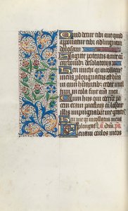 Stundenbuch Gebrauch von Rouen: fol. 104v von Master of the Geneva Latini