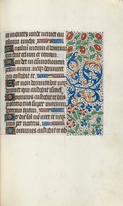 Stundenbuch Gebrauch von Rouen: fol. 105r, ca. 1470