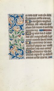 Stundenbuch Gebrauch von Rouen: fol. 106r, ca. 1470 von Master of the Geneva Latini