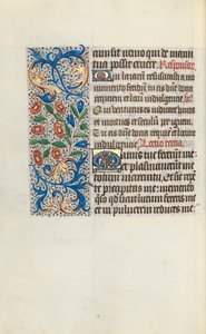Stundenbuch Gebrauch von Rouen: fol. 116v, ca. 1470
