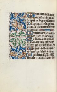 Stundenbuch Gebrauch von Rouen: fol. 117v, ca. 1470
