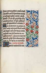 Stundenbuch Gebrauch von Rouen: fol. 123r, ca. 1470 von Master of the Geneva Latini
