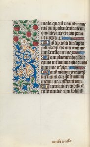 Stundenbuch Gebrauch von Rouen: fol. 126v, um 1470 von Master of the Geneva Latini