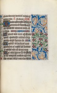 Stundenbuch Gebrauch von Rouen: fol. 129r, um 1470