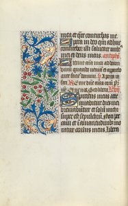 Stundenbuch Gebrauch von Rouen: fol. 130v, um 1470 von Master of the Geneva Latini