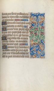 Stundenbuch Gebrauch von Rouen: fol. 140r, ca. 1470 von Master of the Geneva Latini