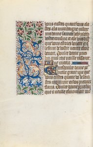 Stundenbuch Gebrauch von Rouen: fol. 147v, ca. 1470 von Master of the Geneva Latini
