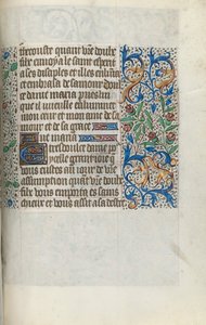 Stundenbuch Gebrauch von Rouen: fol. 151r, ca. 1470