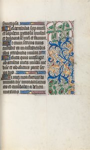 Stundenbuch Gebrauch von Rouen: fol. 33r, ca. 1470