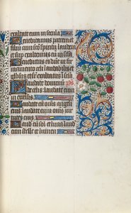 Stundenbuch Gebrauch von Rouen: fol. 44r, um 1470 von Master of the Geneva Latini