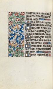 Stundenbuch Gebrauch von Rouen: fol. 82v, ca. 1470 von Master of the Geneva Latini