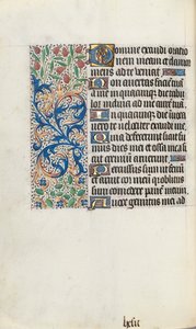 Stundenbuch Gebrauch von Rouen: fol. 87v, ca. 1470