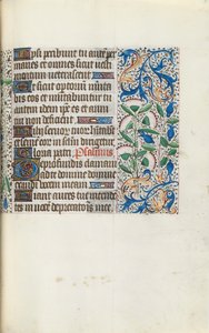 Stundenbuch Gebrauch von Rouen: fol. 90r, ca. 1470 von Master of the Geneva Latini