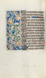 Stundenbuch Gebrauch von Rouen: fol. 90v, ca. 1470 von Master of the Geneva Latini