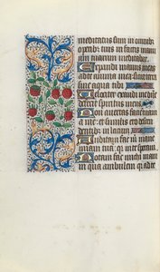 Stundenbuch Gebrauch von Rouen: fol. 91v, um 1470 von Master of the Geneva Latini