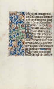 Stundenbuch Gebrauch von Rouen: fol. 98v, ca. 1470 von Master of the Geneva Latini