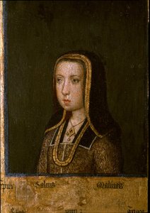 Porträt von Margarita von Österreich, 1494 von Master of the Guild of Saint George
