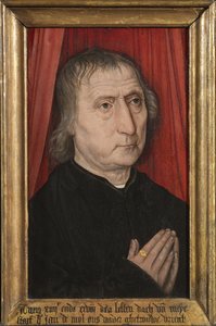 Porträt von Jan de Mol, ca. 1485 von Master of the Guild of Saint George at Malines