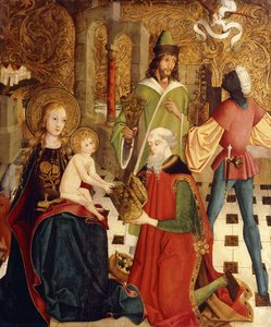 Die Anbetung der Könige von Master of the High Altar of