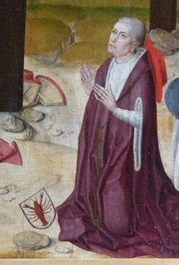 Nikolaus von Kues (Detail) von Master of the Life of the Virgin