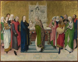 Die Darstellung im Tempel, ca. 1470 von Master of the Life of the Virgin