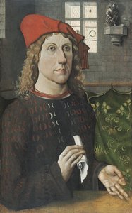 Porträt eines jungen Mannes von Master of the Lüneburg Last Judgement
