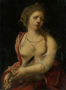 Selbstmord der Lucretia von Master of the Parrot