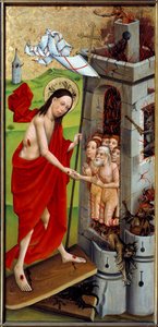Christus mit Limbo von Master of the Rhine
