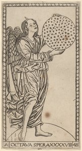 Achte Sphäre (Octava Spera) von Master of the S Series Tarocchi
