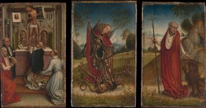 Heiliger Michael, Die Messe des heiligen Gregor, Heiliger Hieronymus