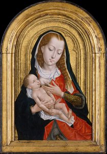 Jungfrau und Kind von Master of the Saint Ursula Legend