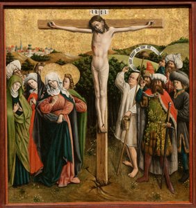 Altarbild mit der Passion Christi von Master of the Schlägl Altarpiece