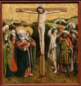 Altarbild mit der Passion Christi, ca. 1440er von Master of the Schlägl Altarpiece