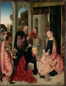 Die Anbetung der Könige von Master of the Virgo Inter Virgines