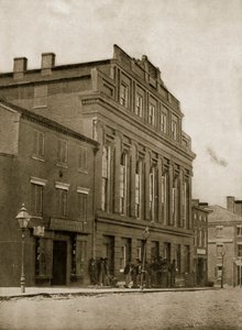 Forrest Hall Gefängnis, Washington, D.C., 1861-65 von Mathew B. Brady